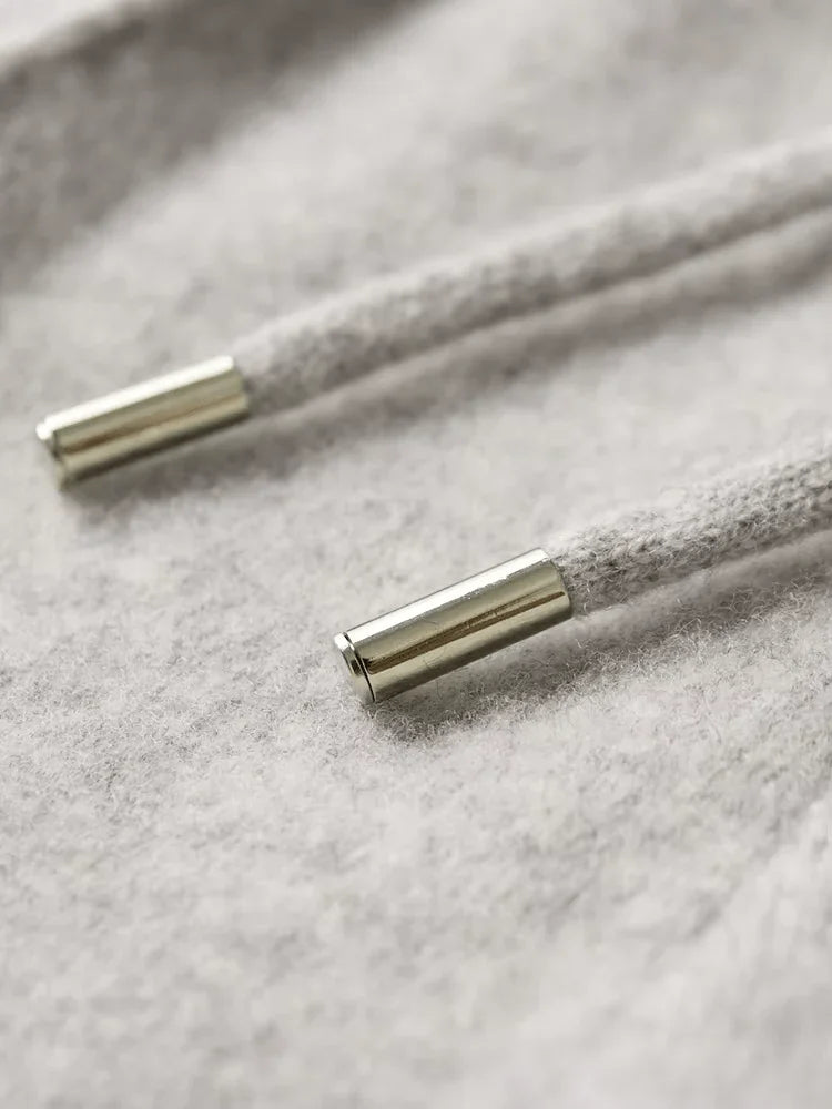 Saf Ekstra İnce Merino Yünü Relax Pantolon - Martin Milano