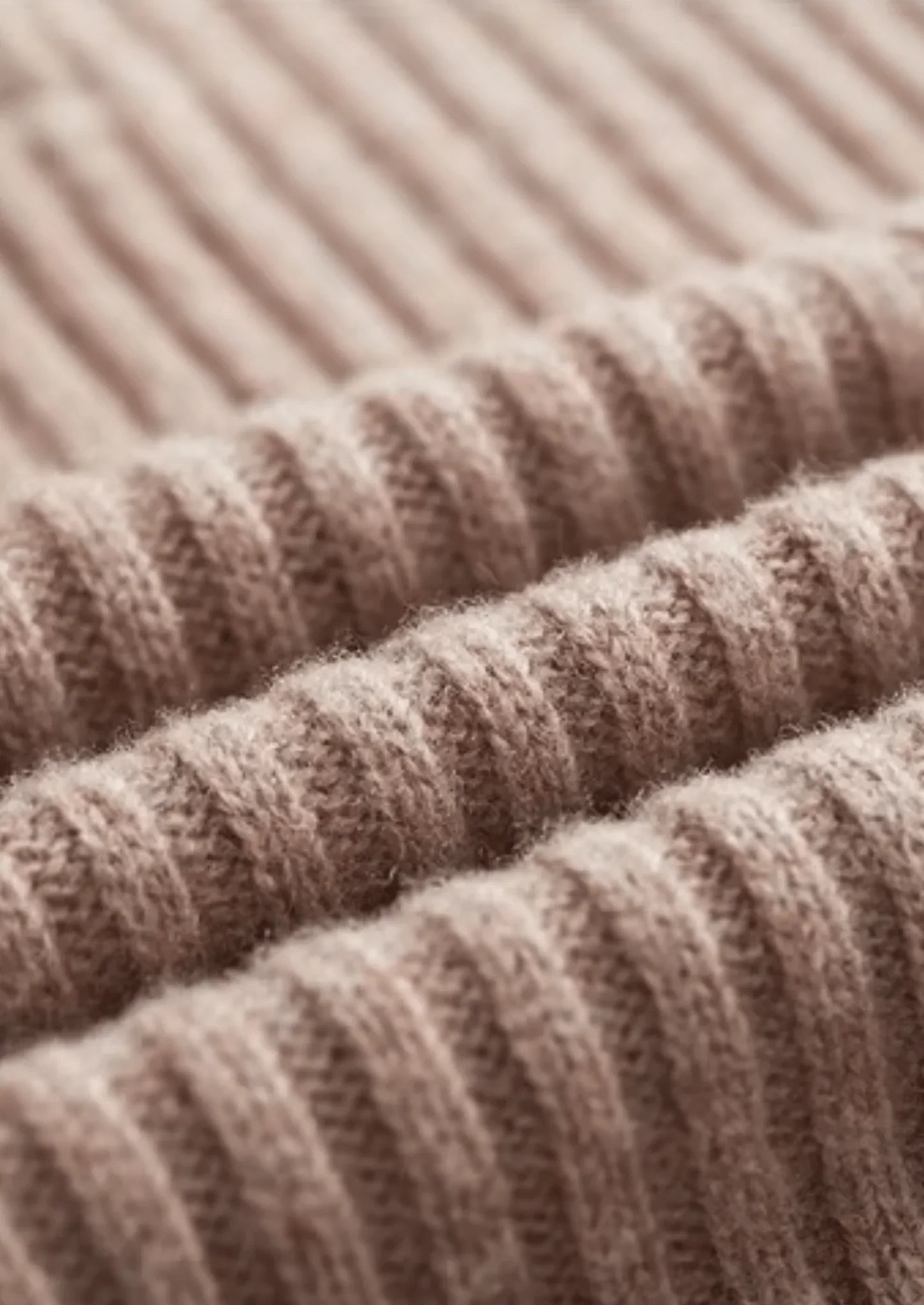 Saf Ekstra İnce Merino Yünü Ribanalı Kazak - Martin Milano