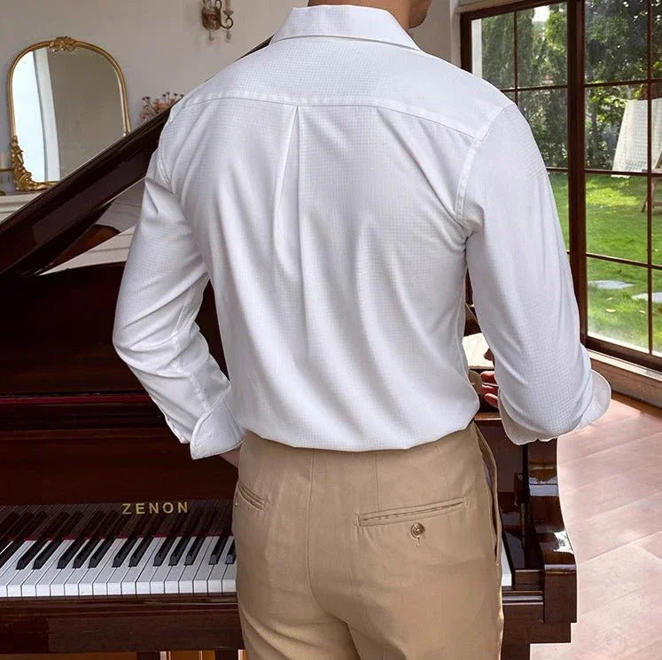 Saint Jean Küba Yaka Bambu Shirt - Martin Milano