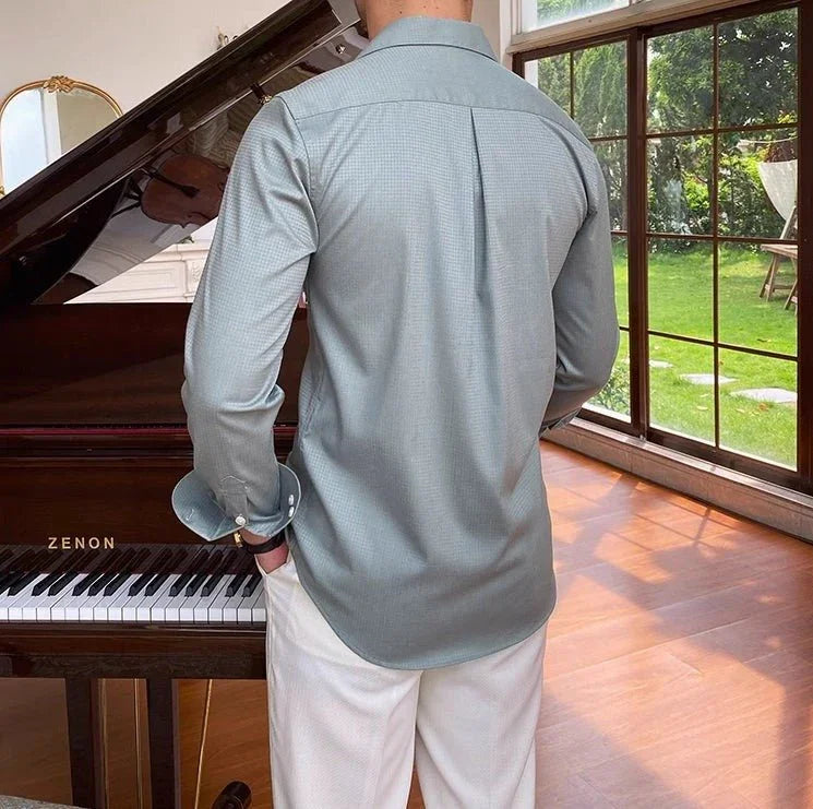 Saint Jean Küba Yaka Bambu Shirt - Martin Milano