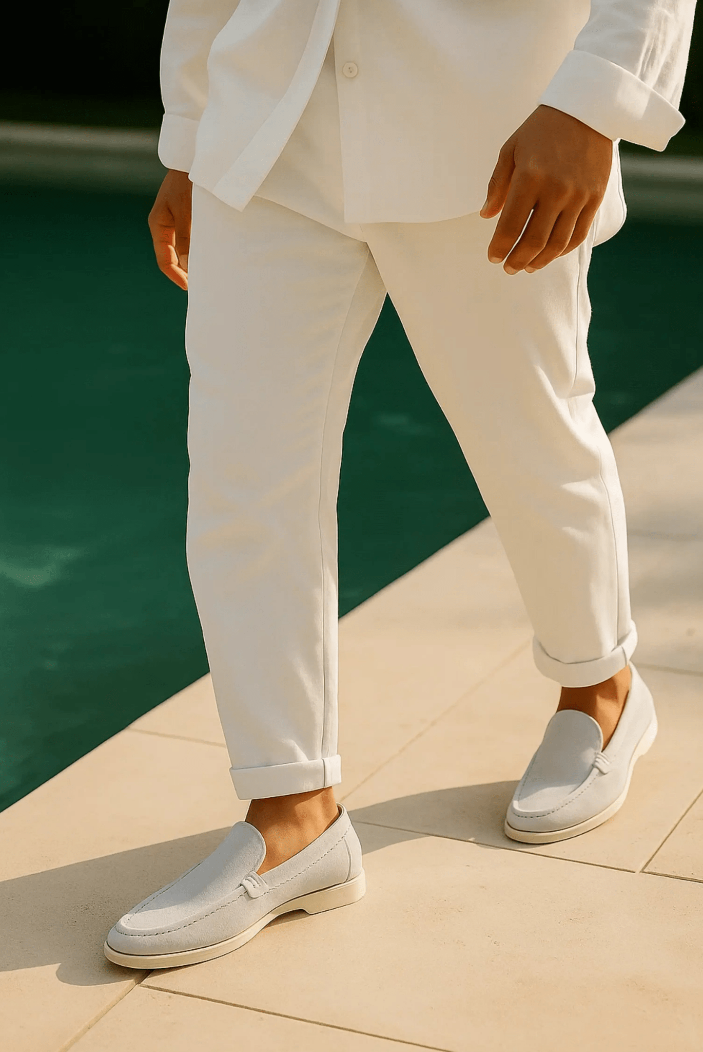 Silver Hakiki Loafer - Martin Milano