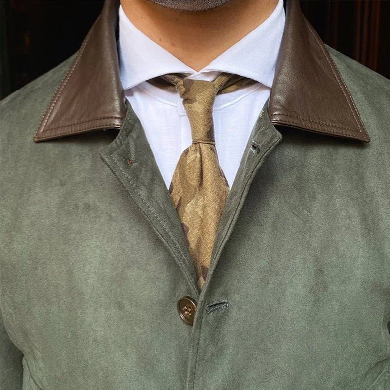 Vintage Süet Düğmeli Ceket - Martin Milano