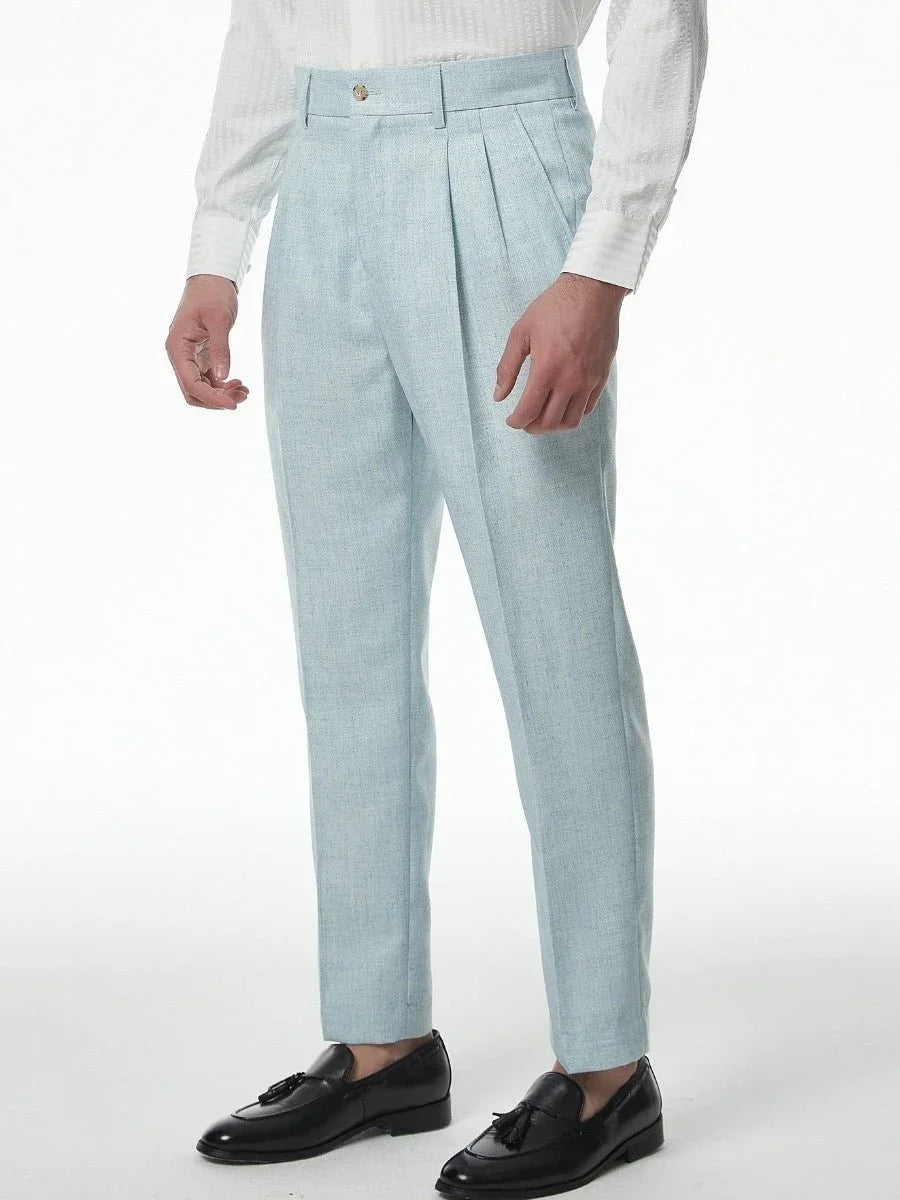 Volterra Çift Pileli Pantolon - Martin Milano